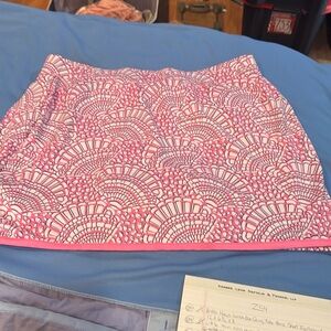 Crown & Ivy Athleisure Sport Skort Pink Shell Sz 2XL Curvy Z54